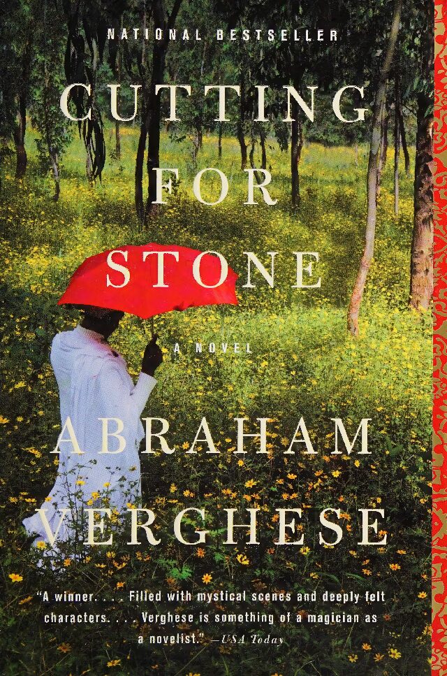 Cutting for stone - [regular print book discussion kit] - a -- Abraham Verghese, A. Verghese